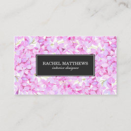 Hellpurpurne Fliedern beruflich Visitenkarte