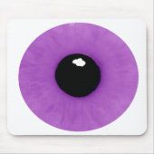 Hellpurpurner Augapfel Mousepad (Vorne)