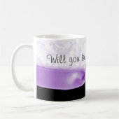 Hellpurpurner Wille sind Sie meine Kaffeetasse (Links)