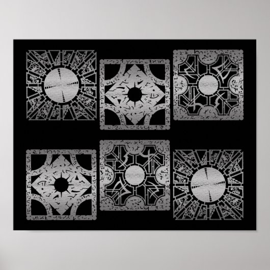 Hellraiser Puzzle Box entschlüsselt Poster (Vorne)