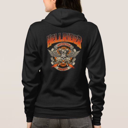 Hellrider-Gemeinschaft Hoodie (Rückseite)