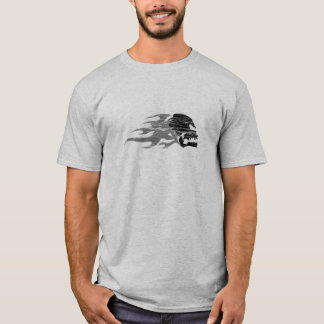 HellRiders Schädel und Flammen-T - Shirt