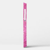 Hellrosa Abstraktes Mosaikglanz Case-Mate iPhone Hülle (Rückseite / Links)