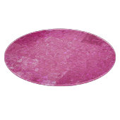 Hellrosa Abstraktes Mosaikglanz Schneidebrett (Ecke)