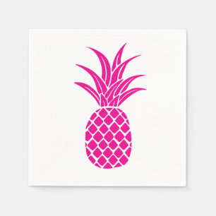 Hellrosa Ananas Napkin Serviette