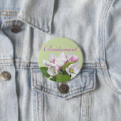 Hellrosa Apfelwein Blume Button (Beispiel)