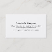 Hellrosa Azalea Foto mit Wassertropfen Visitenkarte (Rückseite)