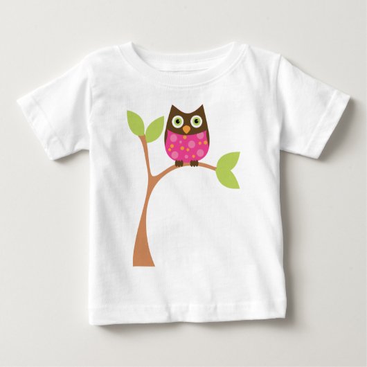 Hellrosa Babyschale Baby T-shirt (Vorderseite)