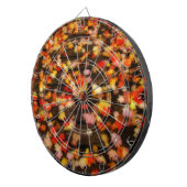 Hellrosa Blätter Dartscheibe (Vorderseite rechts)