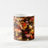 Hellrosa Blätter Kaffeetasse (Mittel)