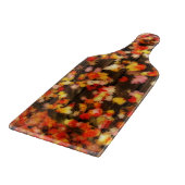 Hellrosa Blätter Schneidebrett (Ecke)