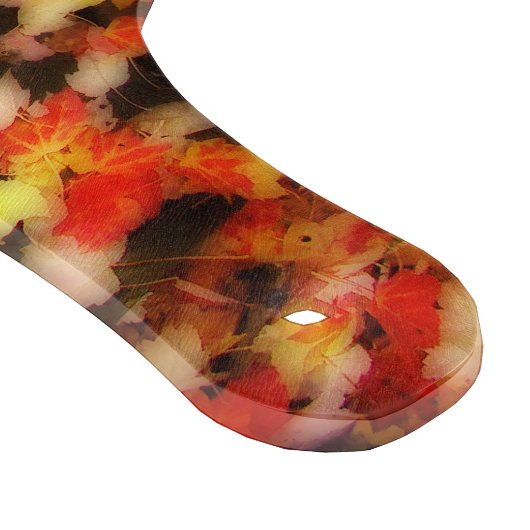 Hellrosa Blätter Schneidebrett (Ecke)