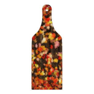 Hellrosa Blätter Schneidebrett