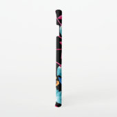 Hellrosa Blau Abstrakt Samsung Galaxy Hülle (Rechte Seite)