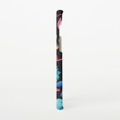 Hellrosa Blau Abstrakt Samsung Galaxy Hülle (Linke Seite)