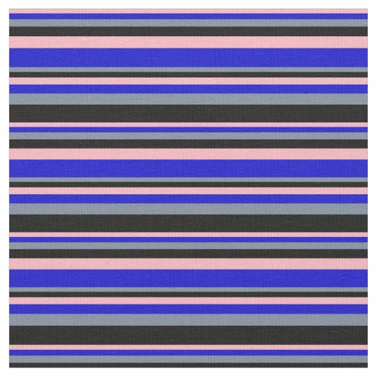 Hellrosa, blau, hellschiefer, grau und schwarz stoff (Nahaufnahme)