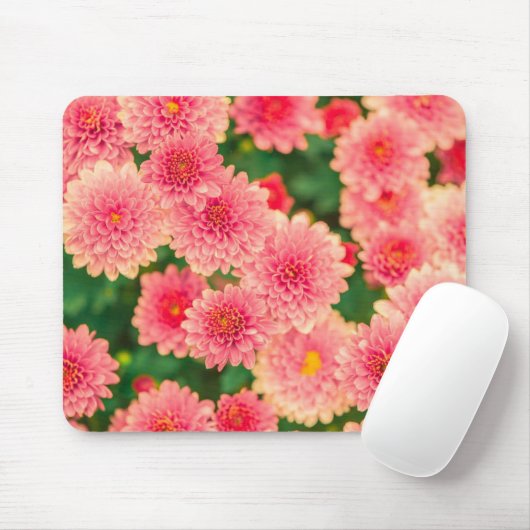 Hellrosa Blume Foto Mousepad (Mit Mouse)
