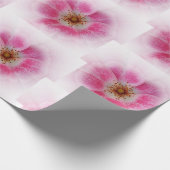 hellrosa Blume Geschenkpapier (Ecke)