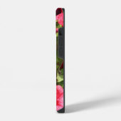 Hellrosa Blume iPhone Hülle (Linke Seite)