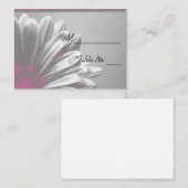 Hellrosa Blumenstrauß Hochzeitsszenarien - Platzka Platzkarte (Vorne/Hinten)