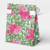 Hellrosa Blumenzehen Geschenkschachtel (Rückseite)