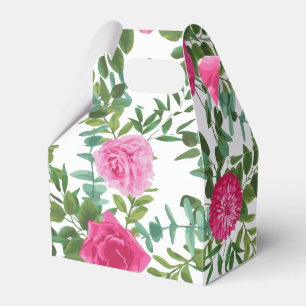 Hellrosa Blumenzehen Geschenkschachtel