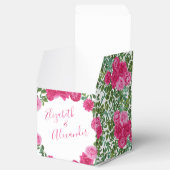Hellrosa Blumenzehen Geschenkschachtel (Geöffnet)