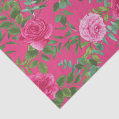 Hellrosa Blumenzehen Seidenpapier (Ausschnitt)