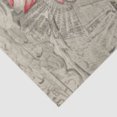 Hellrosa Bouquet aus Blume Dekoupage Paper Seidenpapier (Ausschnitt)