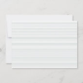 Hellrosa Brautparty Einladung (Rückseite)