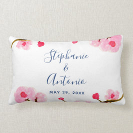 Hellrosa Cherry Blossom Lendenkissen