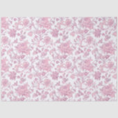 Hellrosa Chinoiserie Dekoupage Seidenpapier (Vorderseite)