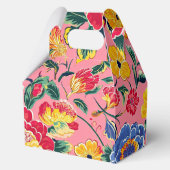 Hellrosa Chinoiserie Floral Geschenkschachtel (Vorderseite)