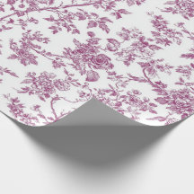 Hellrosa Chinoiserie-Reben-Toile-Gartenparty-Verpa