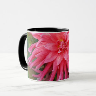 Hellrosa Dahlia Blume. Tasse