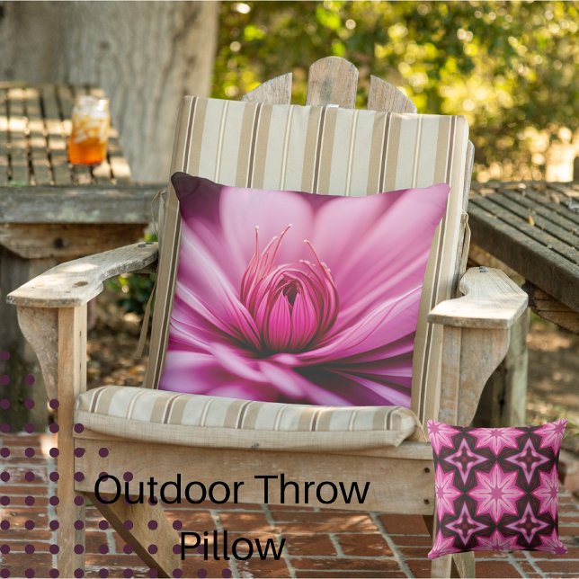 Hellrosa Dahlia, floral, Kissen (Von Creator hochgeladen)