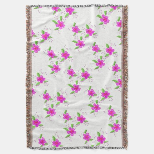 Hellrosa Dainty Decke (Vorderseite Vertikal)