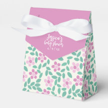 Hellrosa Daisies Babydusche