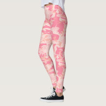 Hellrosa, Dunkelrosa und Pfirsich Camo Tarnmuster