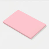 Hellrosa Einfach 10" x 6" Post-it Klebezettel (angewinkelt)