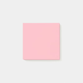 Hellrosa Einfach 7,62 cm x 7,62 cm Post-it Klebezettel