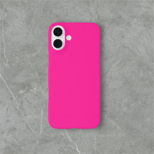 Hellrosa Einfach Minimalistisch iPhone 16 Plus Hülle