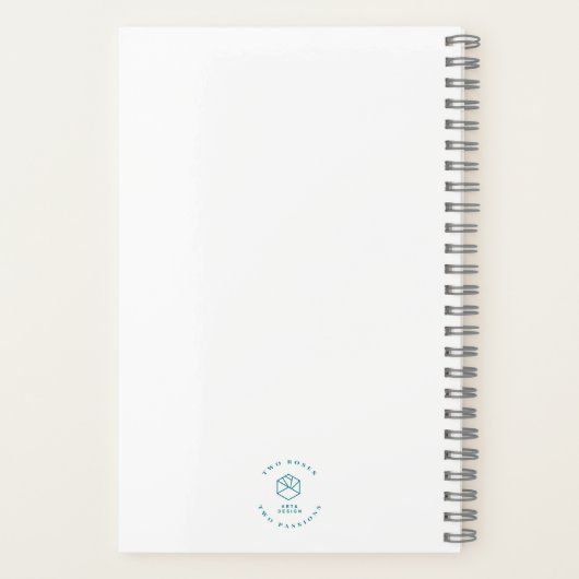 Hellrosa EXTRA LARGE MOLESKINE NOTEBOOK Notizblock (Rückseite)