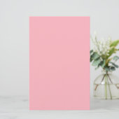 Hellrosa Farbe Briefpapier (Stehend Vorderseite)