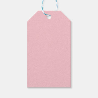 hellrosa Farbe Geschenkanhänger