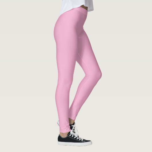 Hellrosa Farbe Leggings (Rechts)