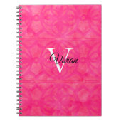 Hellrosa Farbe Notizblock (Vorderseite)