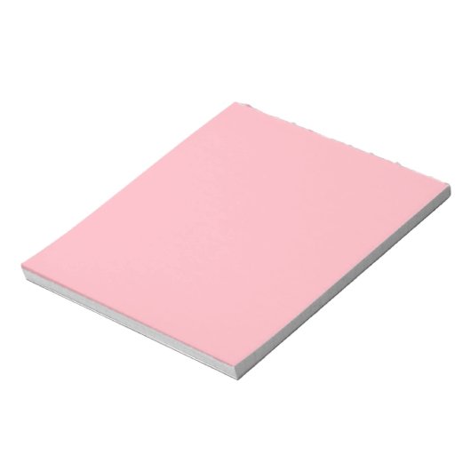 Hellrosa Farbe Notizblock (Rotiert)