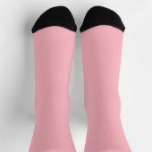 Hellrosa Farbe Socken (Oben)