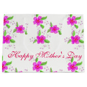 Hellrosa Felle Große Geschenktüte (Vorderseite)